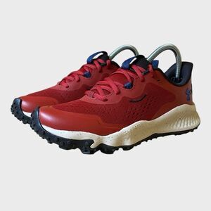 Under Armour Women's Charged Maven Trail Running Shoe Size 8 Red Orange Black
